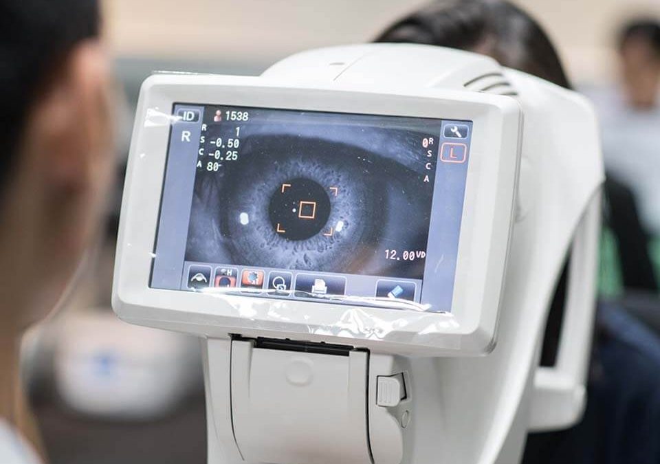 Biometria Ultrassônica exames hospital de olhos