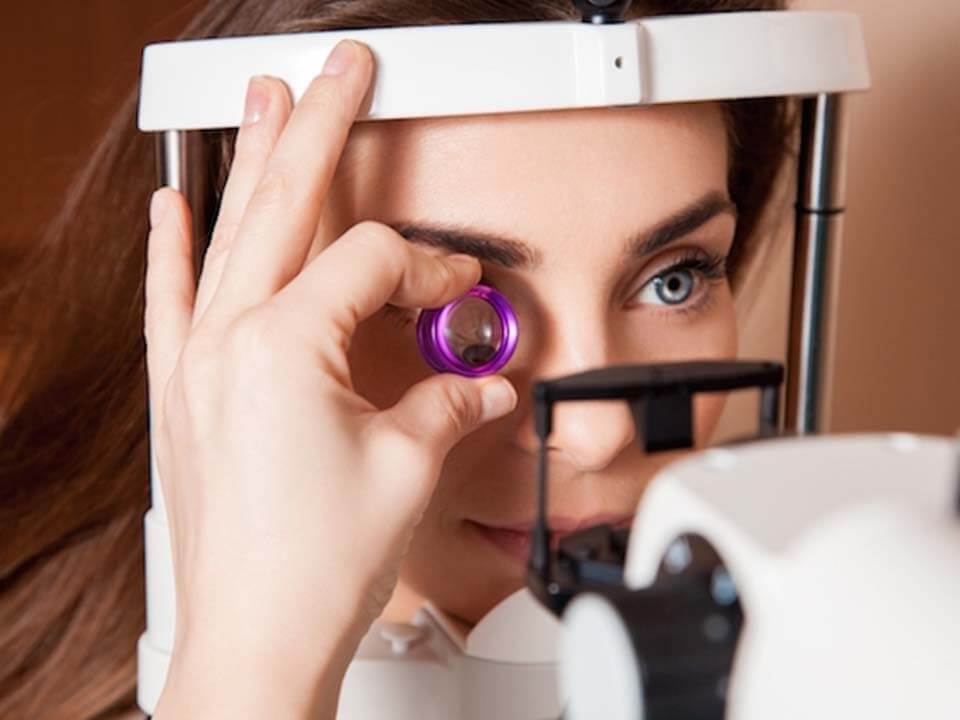 Mapeamento da Retina exames hospital de olhos