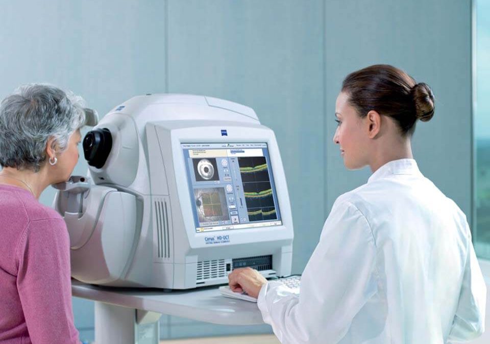 Tomografia de Coerência Óptica-OCT exames hospital de olhos